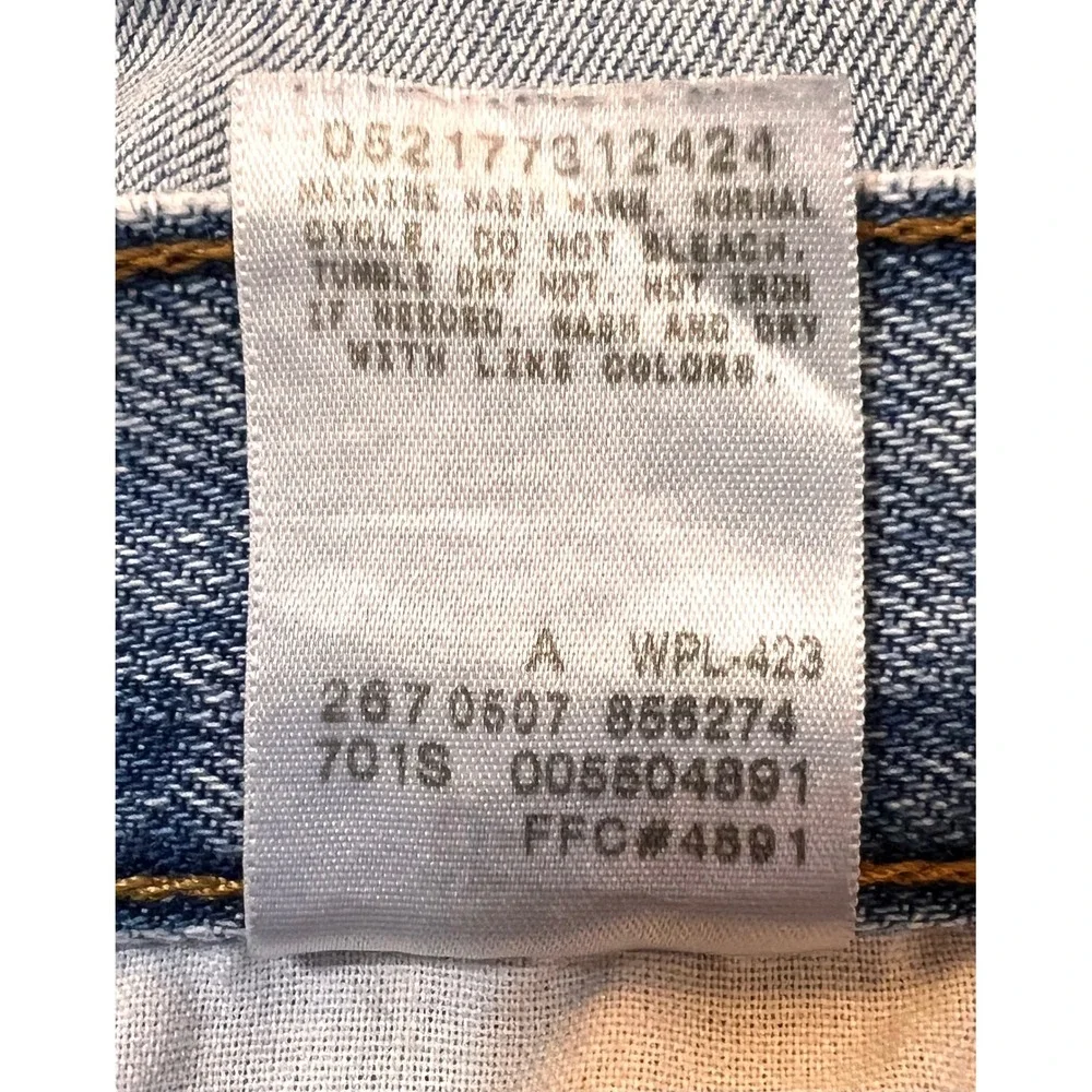 Levis 550 Relaxed Fit Mens Jeans Light Wash Denim W35 L32 Blue Cotton 00550-4891